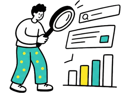 キーワードから構成設計のイラスト