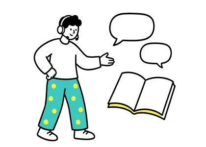 導入後の運用サポートのイラスト